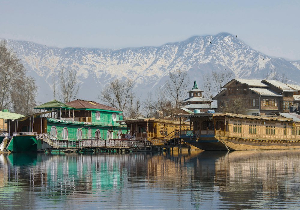 Houseboats on Dal Lake, Srinagar